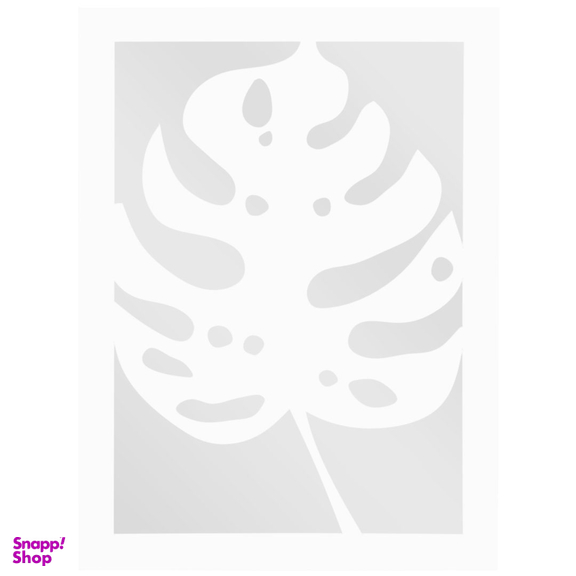 تابلو آینه الف طرح برگ کد S-2