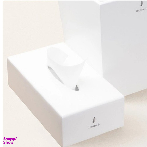 ست سطل و جای دستمال کاغذی لوپینه مدل IRIS-LP119