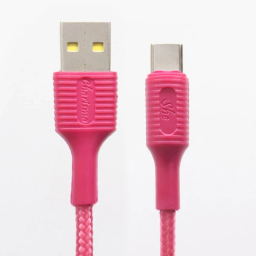 کابل تبدیل USB به Type-C شی کاریزما مدل صبا طول 1.2 متر