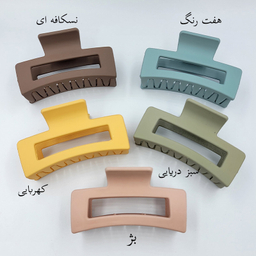 کلیپس مو زنانه مدل شمعی کد 3