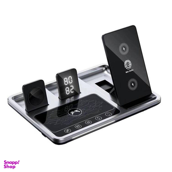 شارژر رومیزی گرین لاین مدل GN3IN1WCSBK