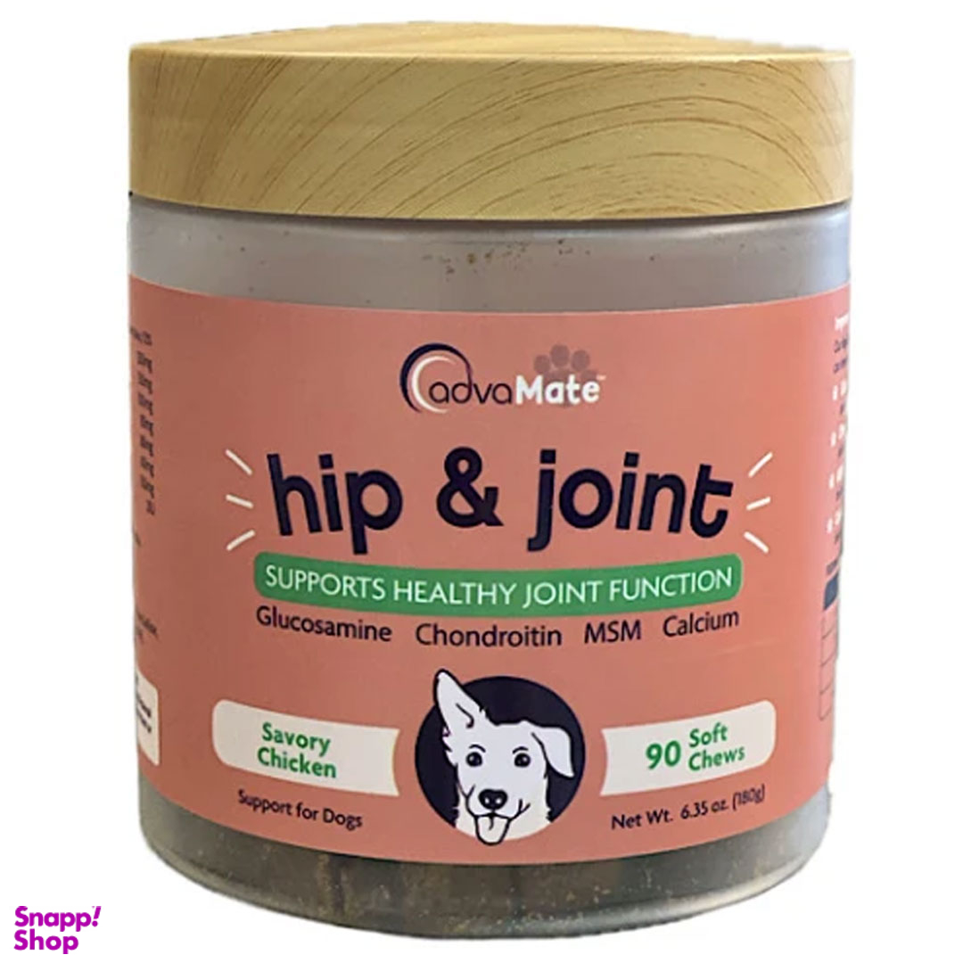 قرص مکمل تقویت مفاصل و استخوان سگ ادواکر مدل Hip_Joint بسته 90 عددی