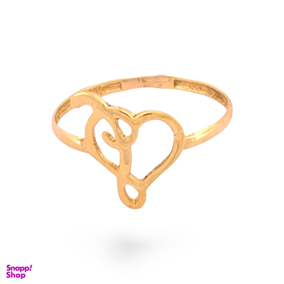 انگشتر طلا 18 عیار زنانه مدوپد طرح زهیری کد ZH10002