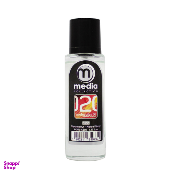 عطر جیبی مردانه مدیا مدل Molecule 020 حجم 35 میلی لیتر