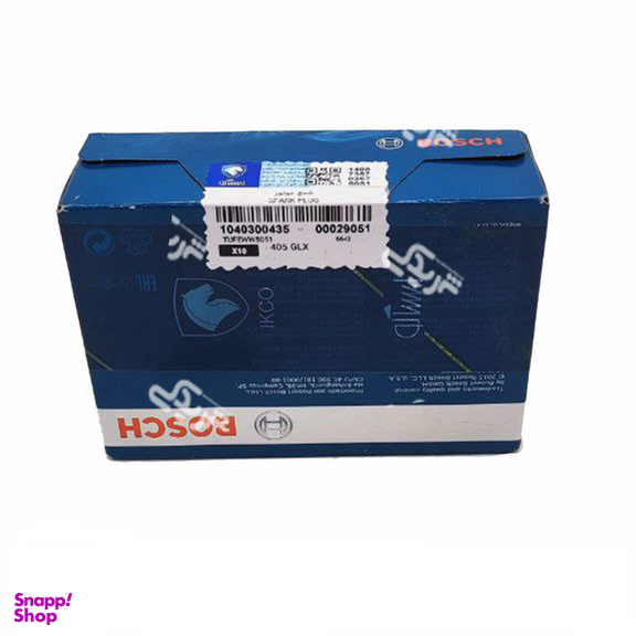 شمع موتور کد 1040300435 ایساکو مناسب پژو مجموعه 4 عددی