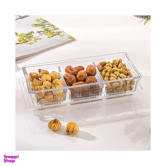 اردوخوری لیمون مدل 3 خانه شیاردار کد RM2101