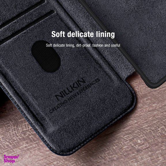 کیف کلاسوری نیلکین مدل Qin Pro مناسب برای گوشی موبایل سامسونگ Galaxy S25 Ultra