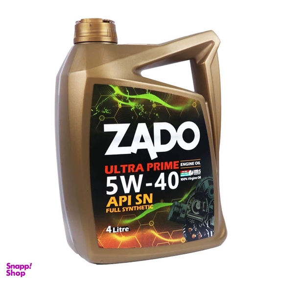 روغن موتور خودرو زادو مدل ULTAR PRIME کد SAE 5W40-SN حجم 4 لیتر