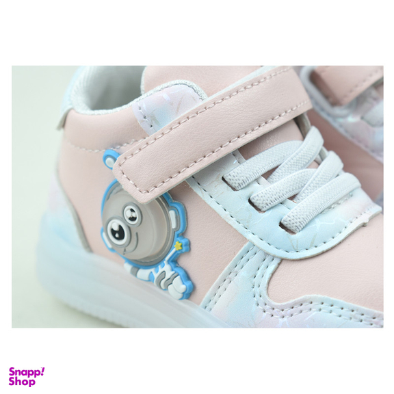 کفش پیاده روی نوزادی مدل چراغدار طرح فضانورد کد C-8342