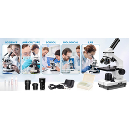 میکروسکوپ مدل 1280X به همراه چشمی دیجیتال و کیف حمل