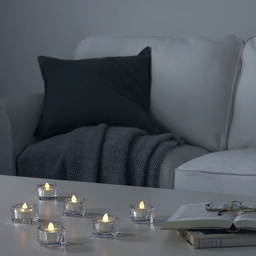 شمع ال ای دی ایکیا مدل Godafton بسته 6 عددی