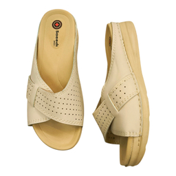 دمپایی طبی زنانه سعیدی مدل 206 ویانزا رنگ کرم