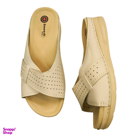 دمپایی طبی زنانه سعیدی مدل 206 ویانزا رنگ کرم