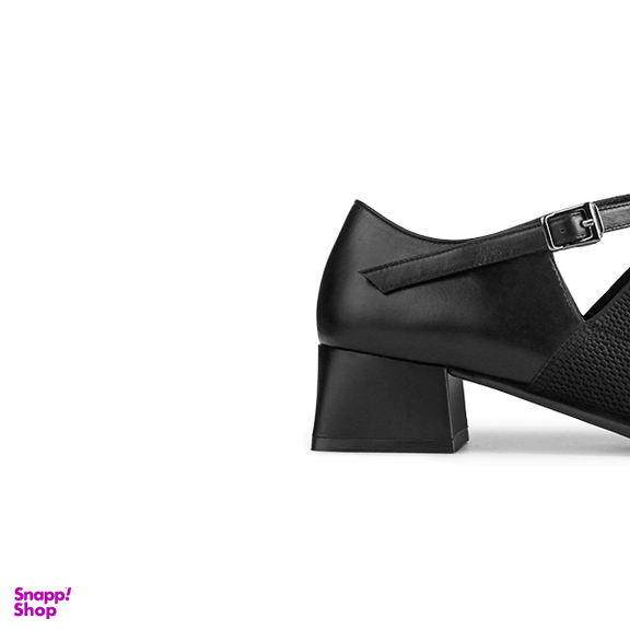 کفش رسمی زنانه چرم آگوست کد B 110077 رنگ مشکی