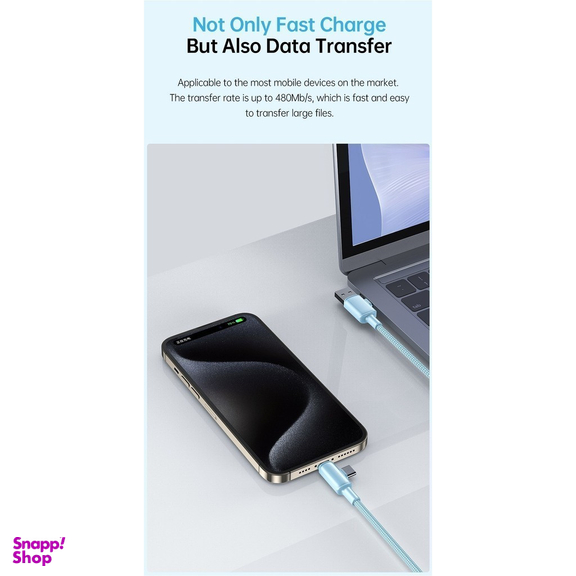 کابل تبدیل Type-C / USB / Lightning اوی مدل CL-181 60W طول 1 متر