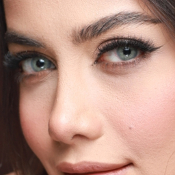 لنز فصلی بیوتی کد ACQA31 شماره 15 رنگ طوسی عسلی بدون دور