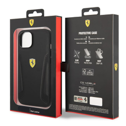 قاب موبایل چرمی سی جی کد 183399 طرح فراری iPhone 14 Plus