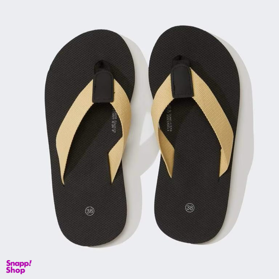 دمپایی لاانگشتی زنانه دفکتو مدل Goldern Crypro