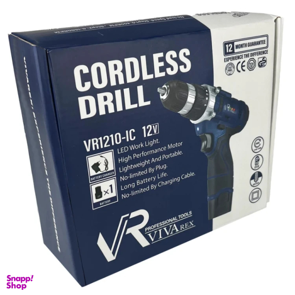 دریل پیچ گوشتی ویوارکس کد VR1210-1C