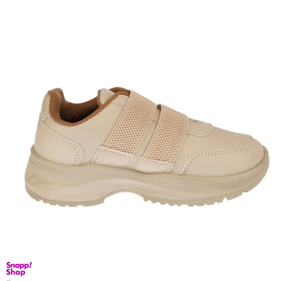 کتانی بچگانه شیما مدل GD-o-20313043 رنگ کرم