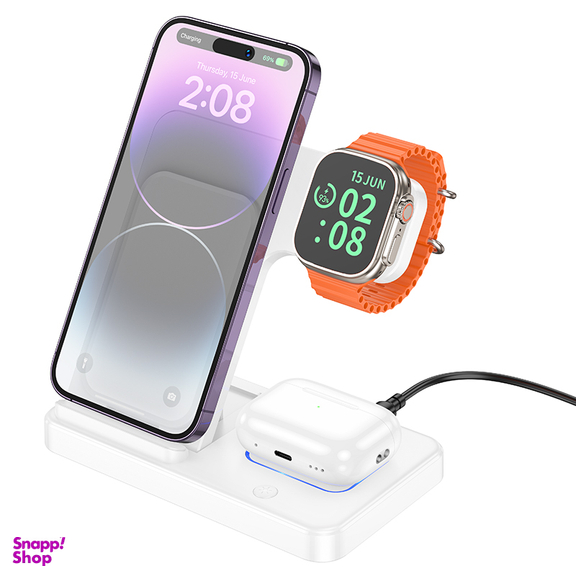 داک شارژر مغناطیسی 15 وات بروفون مدل BQ26 USB-C