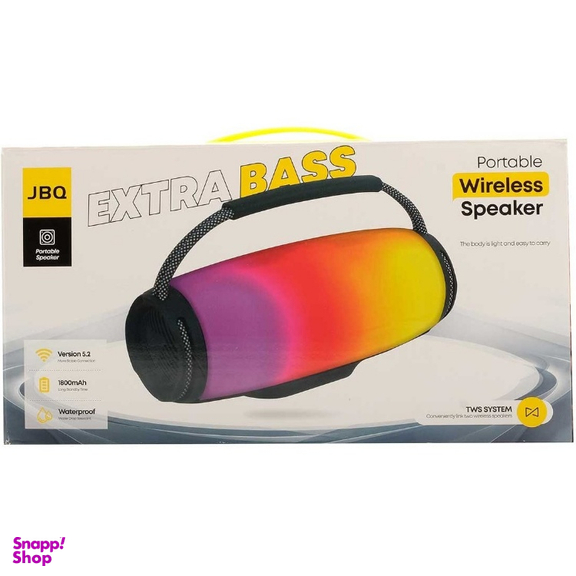 اسپیکر بلوتوثی قابل حمل جی بی کیو مدل Extra Bass