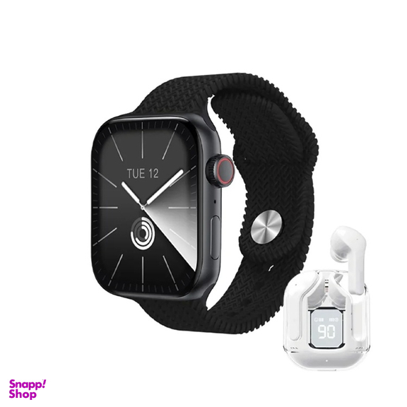 ساعت هوشمند ویسمی مدل WS-X17 به همراه ایرپاد شیشه ای