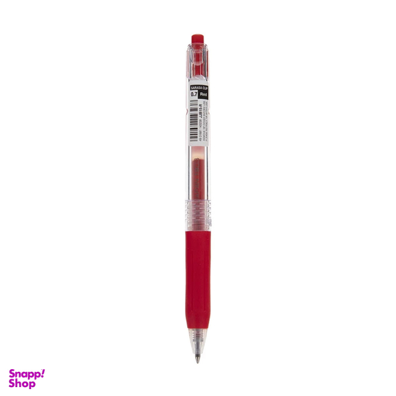 روان نویس فشاری ژل ساراسا کلیپ 0.7 قرمز JJB15-R