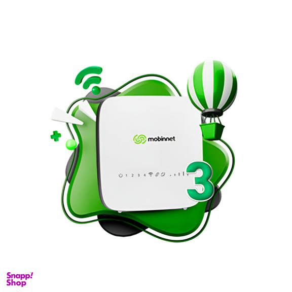 مودم 4G/4.5G مبین نت مدل MN4400 به همراه سیم کارت 360 درجه