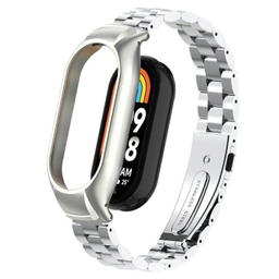مچ بند هوشمند شیائومی مدل Mi Band 8 به همراه بند فلزی هدیه