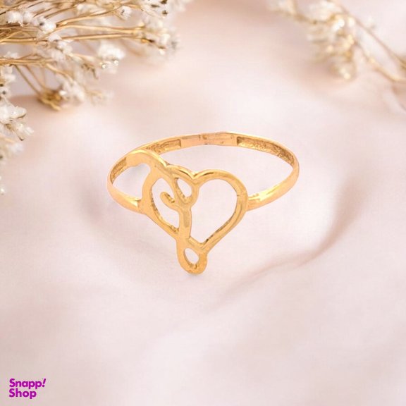 انگشتر طلا 18 عیار زنانه مدوپد طرح زهیری کد ZH10002