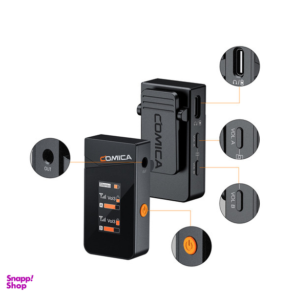 ست میکروفن بی سیم کامیکا مدل Vimo C1