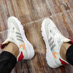 کفش پیاده روی مدل جاگر کد 019 رنگ سفید