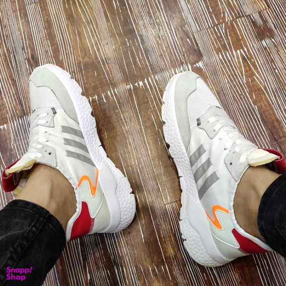 کفش پیاده روی مدل جاگر کد 019 رنگ سفید