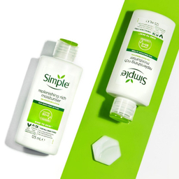 کرم آبرسان سیمپل مدل ریچ مناسب پوست خشک حجم 125 میلی لیتر