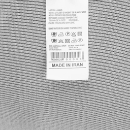 تاپ بافت زنانه مدل GD-o-17163431 رنگ طوسی روشن