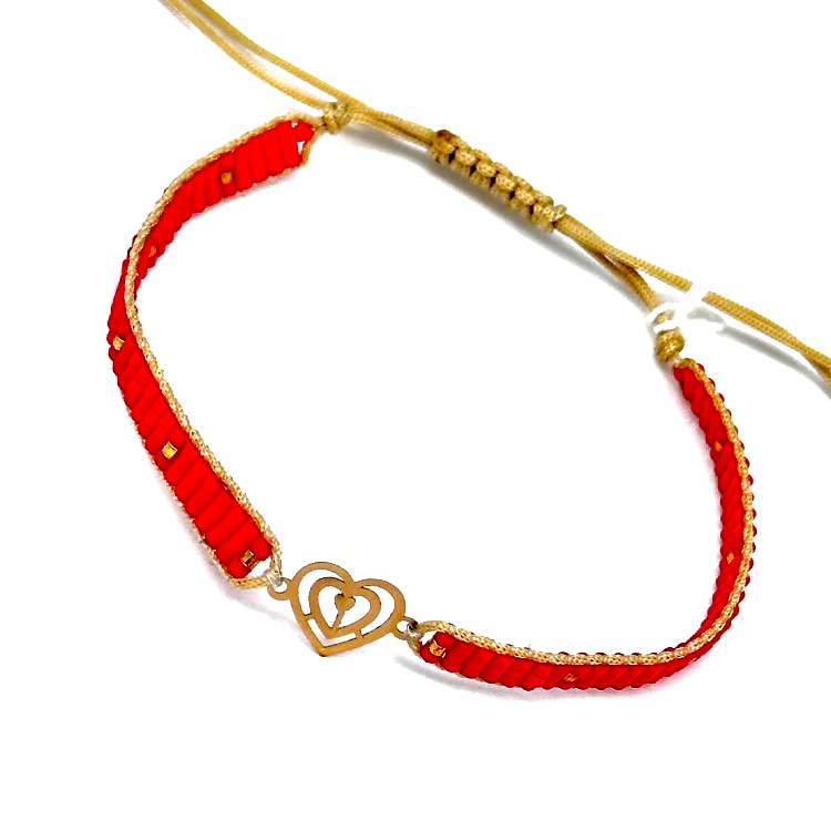 دستبند طلا 18 عیار زنانه کد 10005