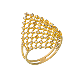 انگشتر طلا 18 عیار زنانه جواهری سون کد 2479