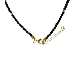 گردنبند طلا 18 عیار زنانه پانسی طرح ساین دلار کد nem28