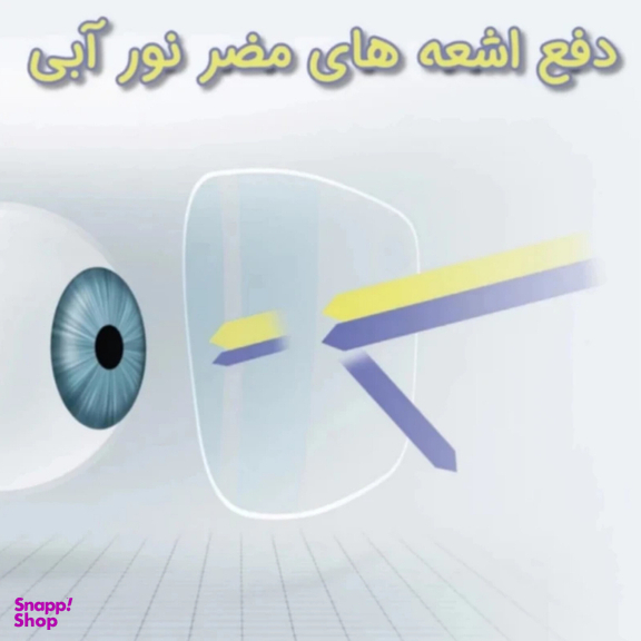 عینک محافظ چشم مدل Resolution Blue Cut 2010