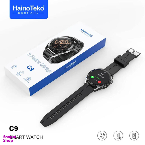 ساعت هوشمند هاینو تکو مدل C9 به همراه 3 بند ساعت