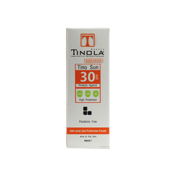 کرم ضد آفتاب بدون رنگ تینولا بیوتی SPF 30 مدل Tino Sun مناسب پوست های چرب و مختلط حجم 40 میلی لیتر