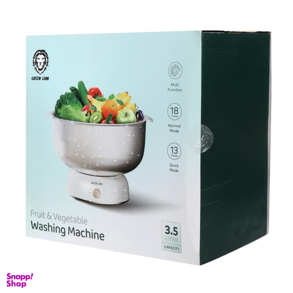 ماشین شستشو میوه و سبزیجات گرین لاین مدل GNFRVEGWMWH