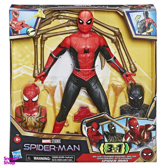 اکشن فیگور هاسبرو مدل Spider-Man No Way Home 3 In 1