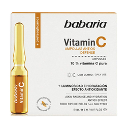 ویال روشن کننده باباریا مدل Vitamin C حجم 2 میلی لیتر بسته 5 عددی