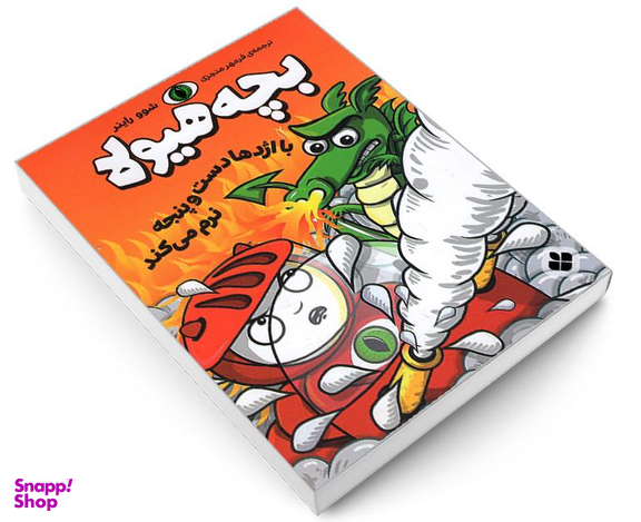 کتاب بچه هیولا با اژدها دست و پنجه نرم می کند اثر شوو راینر نشر پنجره