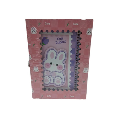 دفتر خاطرات ۸۰ برگ قفل دار سویل مدل Rabbit کد 705