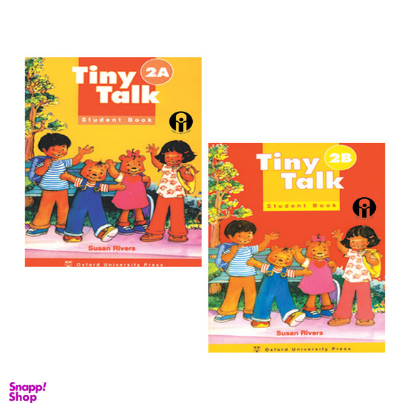کتاب Tiny Talk 2 اثر Susan Rivers انتشارات الوند پویان مجموعه 2 جلدی به همراه سی دی