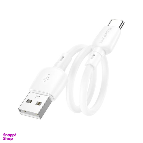 کابل تبدیل USB به USB-C بروفون مدل BX93 27W طول 25 سانتی متر