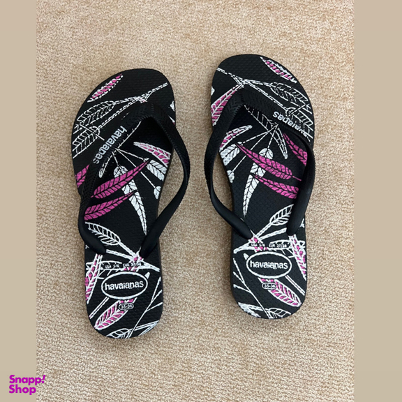 دمپایی لاانگشتی زنانه هاواینس مدل Br08